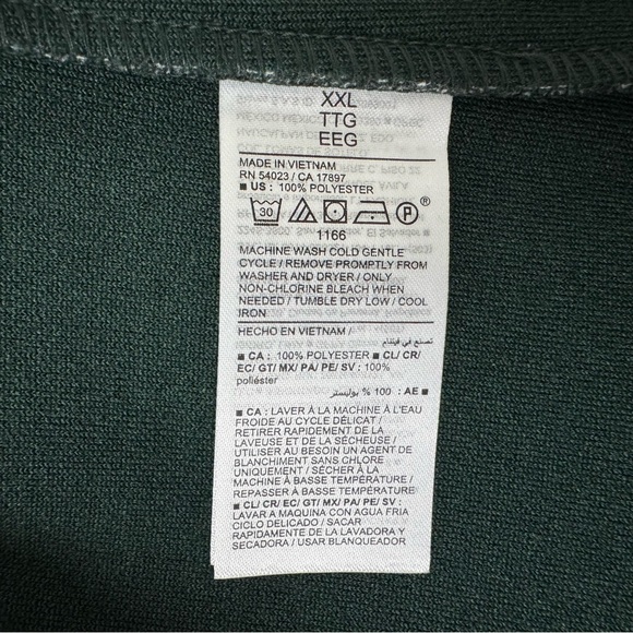 Old Navy Coat Womens XXL Long Line Cardigan Coat Button Front Dark Bottle Green - Picture 13 of 16